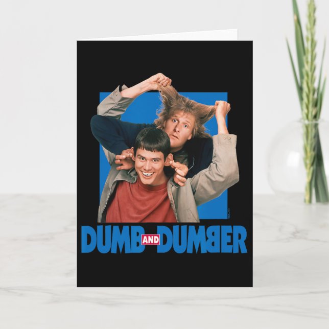 Dumb und Dumber - Lloyd Christmas und Harry Dunne Karte (Vorderseite)