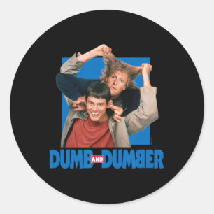 Dumb und Dumber - Lloyd Christmas und Harry Dunne Runder Aufkleber