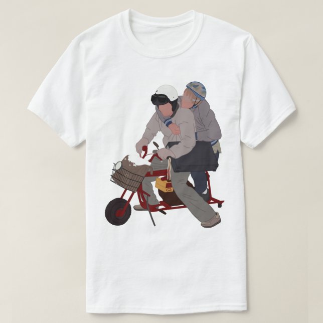 Dumb und Dumber Mini Bike T-Shirt (Design vorne)