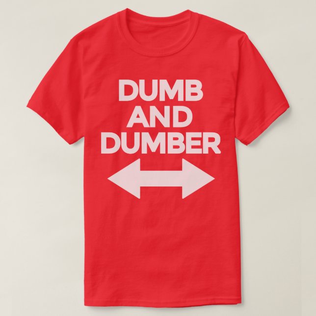 Dumb und dumm 2 T-Shirt (Design vorne)