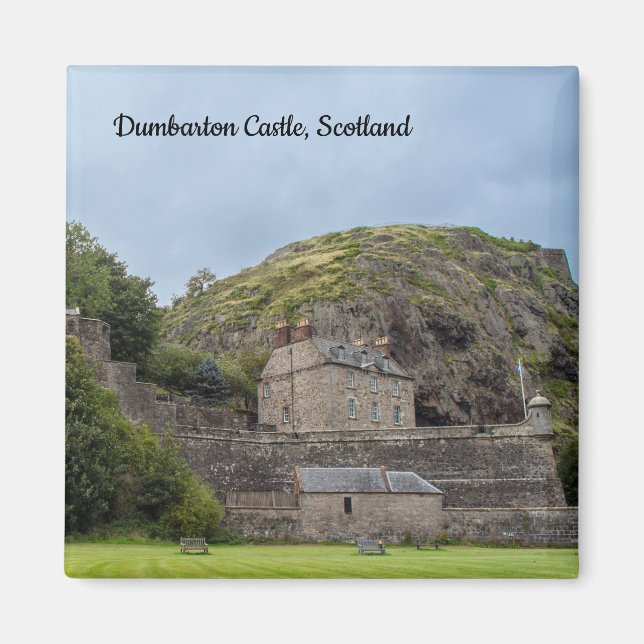 Dumbarton Castle, Schottland Magnet (Vorne)