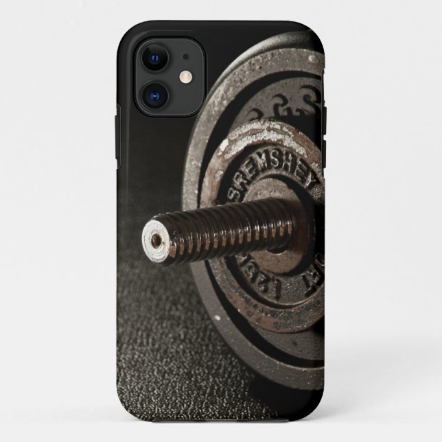 Dumbbell Case-Mate iPhone Hülle (Rückseite)