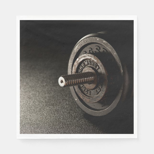 Dumbbell Serviette (Vorderseite)