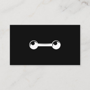 Dumbell Icon   FITNESS   Personal Trainer Visitenkarte