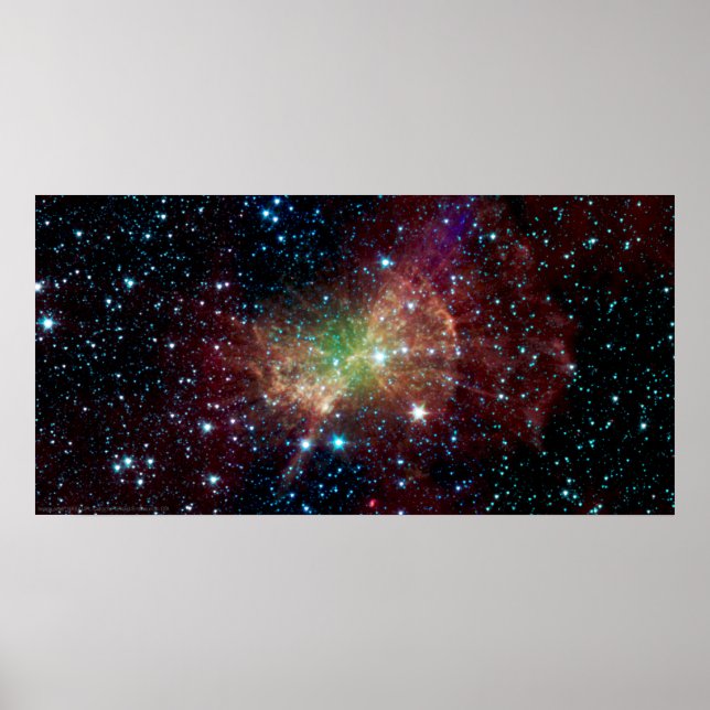 Dumbell-Nebel - Vulpecula-Konstellation Poster (Vorne)