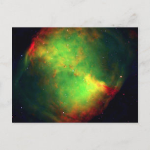 Dumbell Nebula Space Postkarte