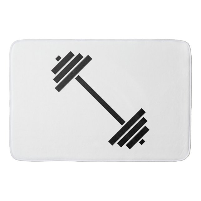 Dumbells Badematte (Vorderseite)