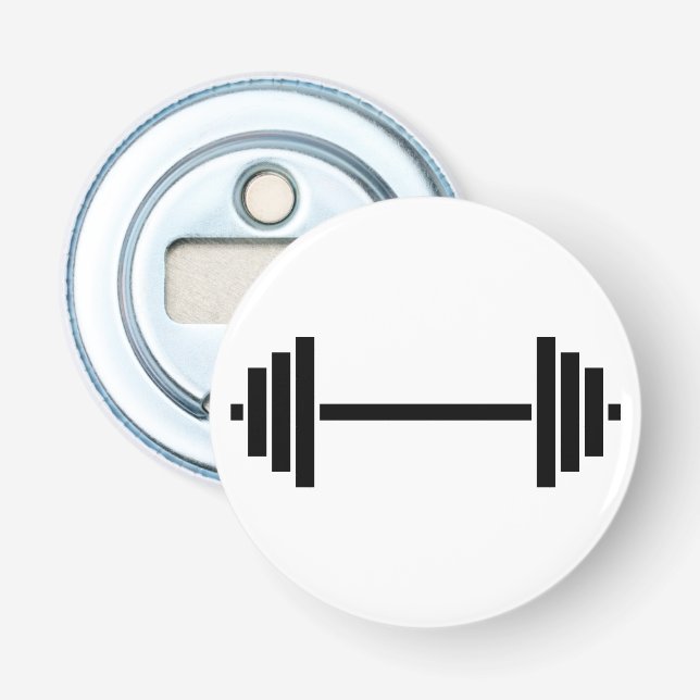 Dumbells Flaschenöffner (Vorderseite)