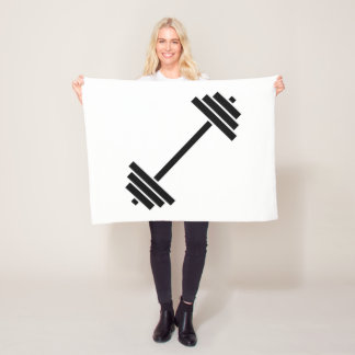 Dumbells Fleecedecke
