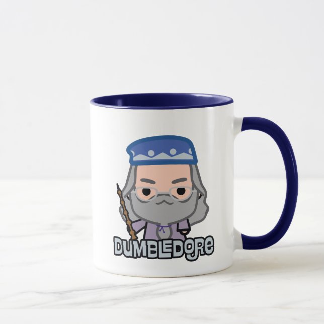 Dumbledore Cartoon Art Tasse (Rechts)