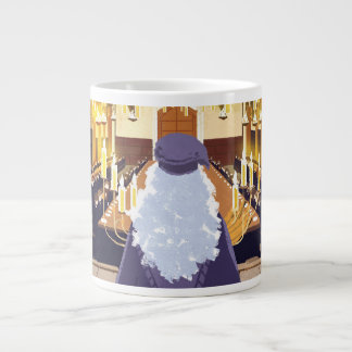 Dumbledore spricht in der Großen Halle der Hogwart Jumbo-Tasse