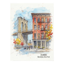 DUMBO Brooklyn New York — Ikonische Brücke