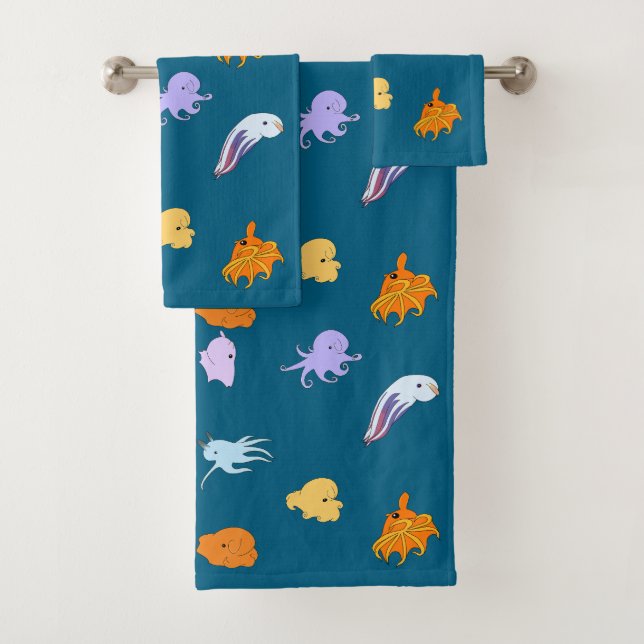 Dumbo Octopus Badhandtuch Set (Insitu)