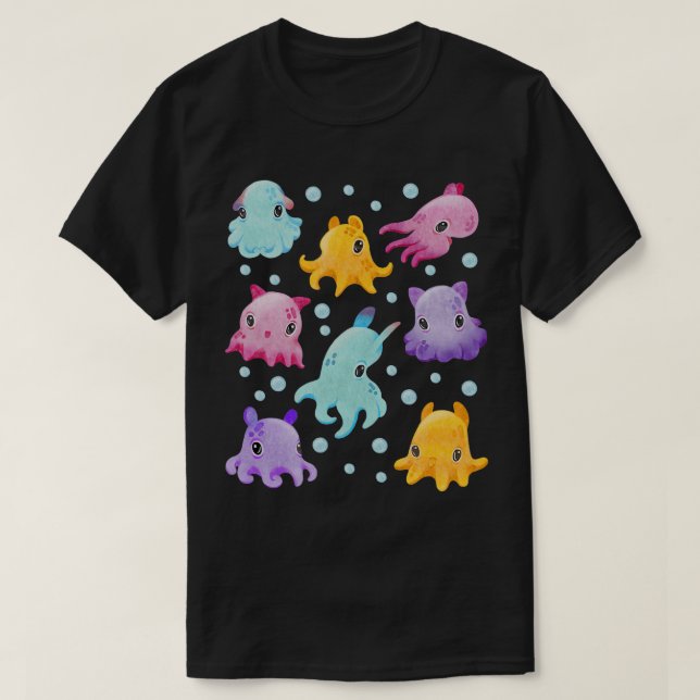 Dumbo Octopus, Niedliches Octopus-Geschenk, Niedli T-Shirt (Design vorne)
