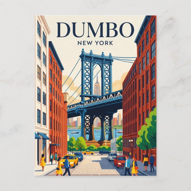 Dumbo USA Postkarte (Vorderseite)