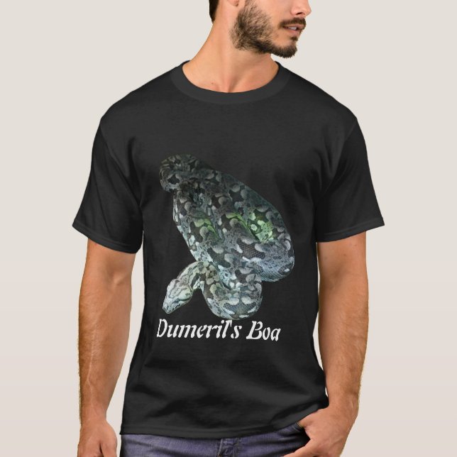 Dumerils Boa-grundlegender dunkler T - Shirt (Vorderseite)