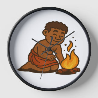Dumi Fire Keeper Clock Uhr