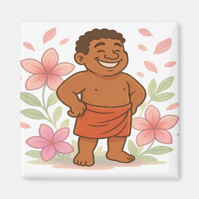 Dumi Flower spirit Magnet (Vorne)