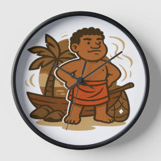 Dumi Island Guardian Clock Uhr