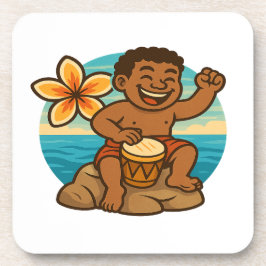 Dumi Ocean Drummer Getränkeuntersetzer