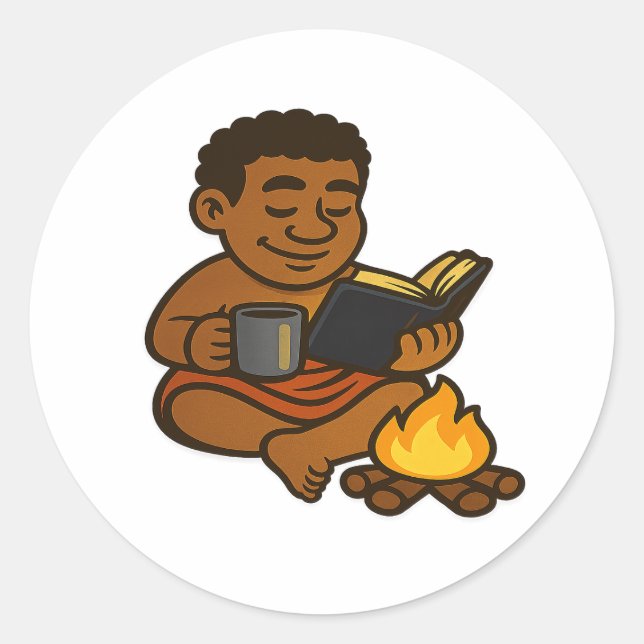 Dumi’s Storyteller Runder Aufkleber (Vorderseite)