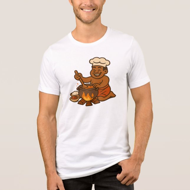 Dumi Village Chef Tri-Blend Shirt (Vorderseite)