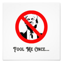 Dumm, einmal gegen Trump