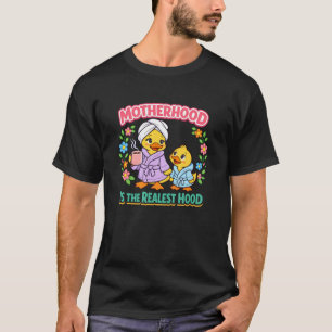 Dumm Mama Gans Muttertum ist die echteste Hood T-Shirt