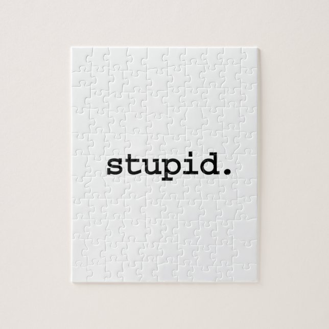 dumm puzzle (Vertikal)