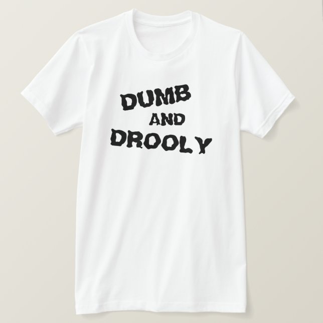 Dumm und Dooly T-Shirt (Design vorne)