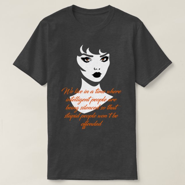 Dumme Menschen T-Shirt (Design vorne)