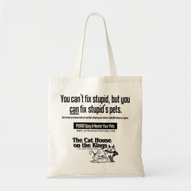 Dumme Tasche der schrägen Verlegenheit (Vorne)