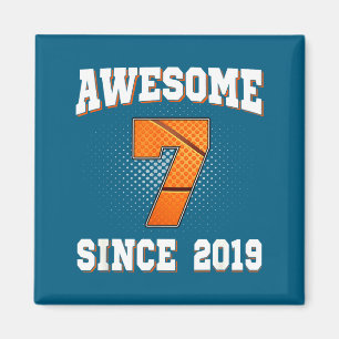 Dummer Basketball 7. 2019 7 alte Jahre seitdem Magnet