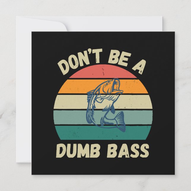 Dummer Bass (Vorderseite)