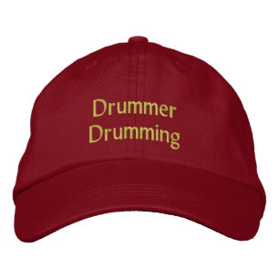 Dummer Drumming Cap / Hat Bestickte Baseballkappe