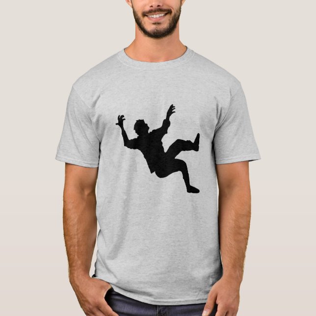 dummer Frisbee T-Shirt (Vorderseite)