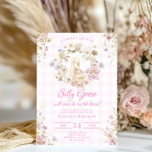Dummer Gans Coquette Rosa Schleife Mädchen Baby Sh