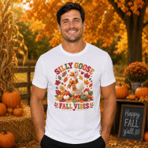 Dummer Gans Herbst Stimmung Faux Häkelgans Unisex
