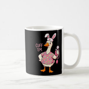Dummer Gans-Meme Lustiges Ostern Krankenpfleger Cu Kaffeetasse