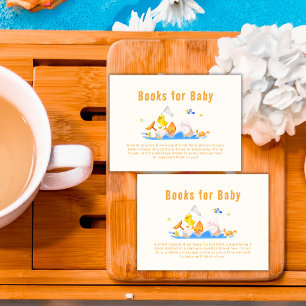 Dummer Gans Ozean Angelbücher Für Baby Shower Begleitkarte
