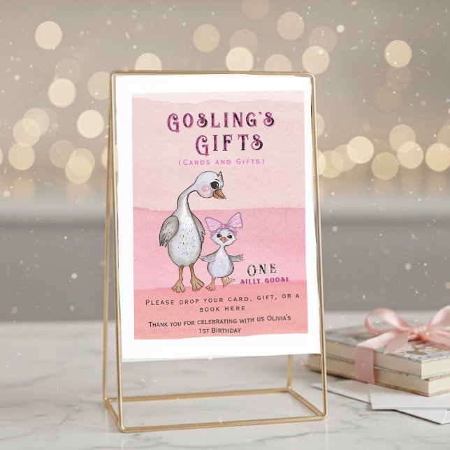Dummer Gans & Rosa Schleife I Karten und Geschenke (Silly Goose & Pink Bow I Cards and Gifts)