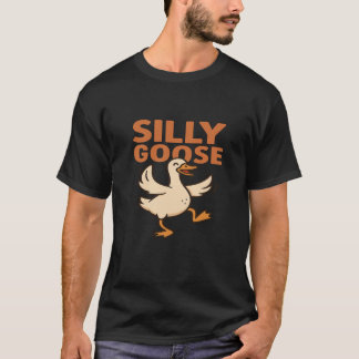 Dummer Gans T-Shirt | Lustiges Gans Meme Shirt | H
