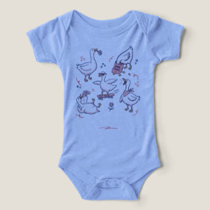 Dummer Gänse-Gang Lustiges Gänse-Shirt