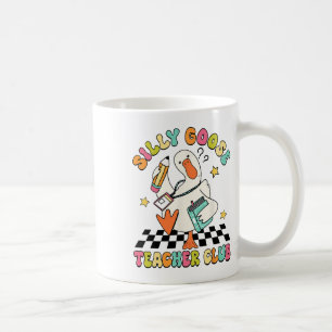 Dummer Gänse-Lehrer-Club Zurück zur Schule Grundsc Kaffeetasse