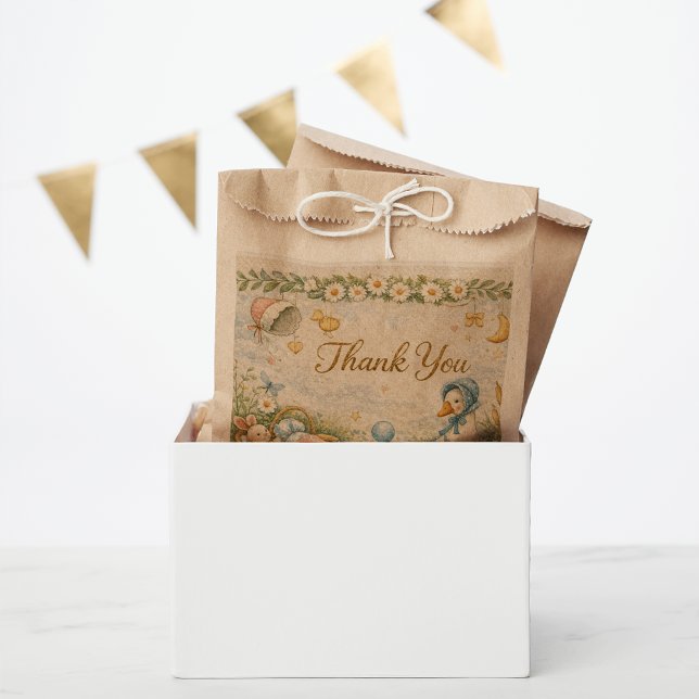 Dummer Gänserich ist auf dem Weg  Geschenktütchen (Von Creator hochgeladen)