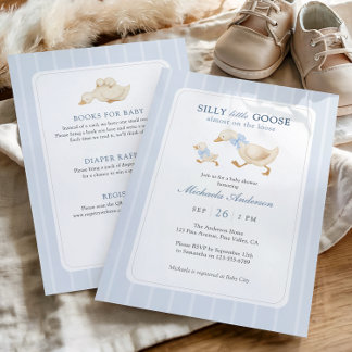 Dummer Goofy Fast Auf Freiem Fuß Baby-Party Einladung