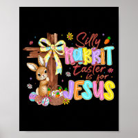 Dummer Hase Ostern ist für Jesus Kinder Mädchen Fr