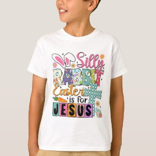 Dummer Hase Ostern Süße Häschen Christlicher Glaub T-Shirt