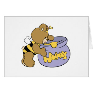 Dummer Honigbiene Bär