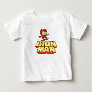 Dummer Iron Man Skater - Lustiger Superheld Skateb Baby T-shirt